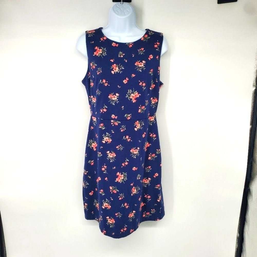 Old Navy Floral Sheath Dress Women Medium